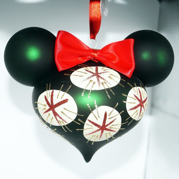 Disney Other - Disney Blown Glass Minnie Ears Ornament